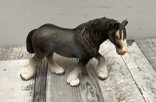 Schleich grey cyldesdale - schleich,