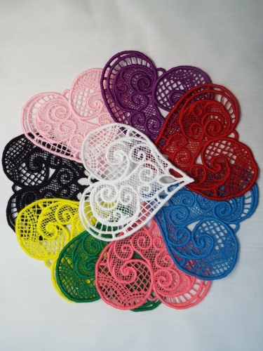 Iron large embroidery lace - embroidery,