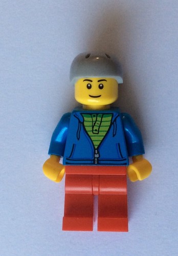 New lego minifigure city bus - new,