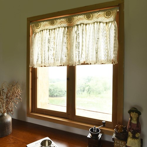 Boho kitchen curtains short - boho,
