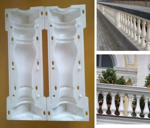 Piece set moulds balustrades - 2,