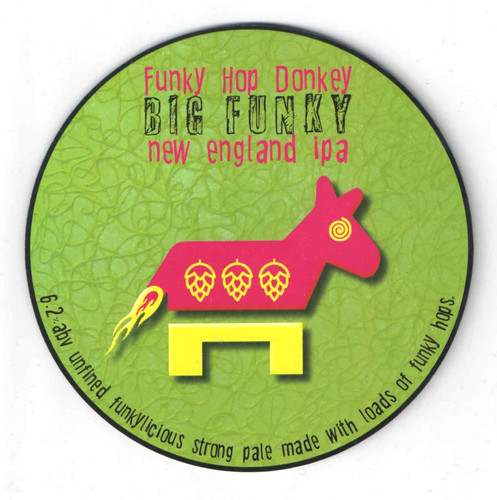 Ale beer pump clip badge - beer, front
