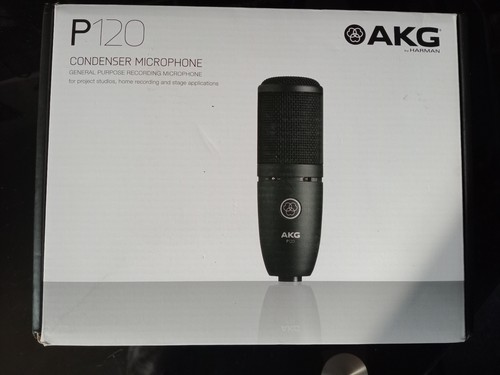Akg p120 black condensor - akg,