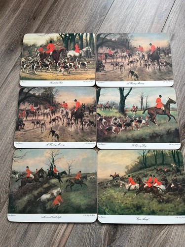 Hunting theme placemats 6 - theme, x