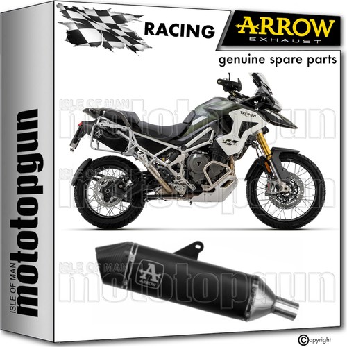 Arrow exhaust open veloce - open,