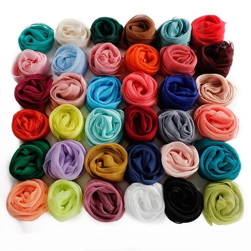 Women 70x70cm silk feel - feel, square