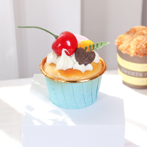 6pcs artificial fake cupcake - 6pcs,