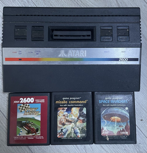 Atari 2600 junior 3 games - junior, +
