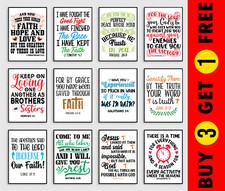 Christian Bible Verse Poster