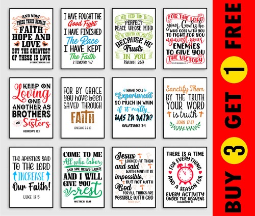 Christian bible verse poster - bible,
