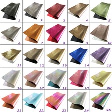 Metallic Leather Look Fabric