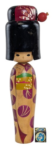 Vintage creative kokeshi doll - kokeshi,