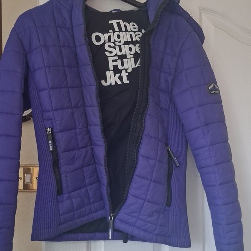 Superdry fuji hooded quilted - superdry,