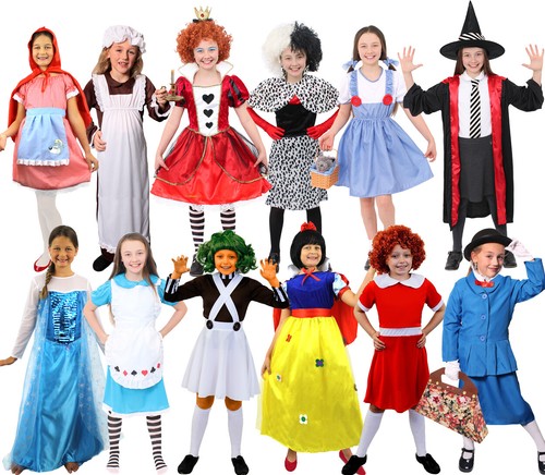 Girls book character - character, costumes