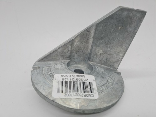 Zinc trim tab anode - zinc,