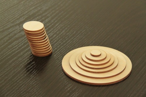 Ply plywood circle - circle, 15mm