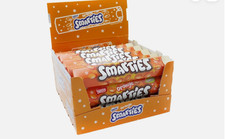 Smarties Orange Chocolates Giant Tubes 120g  choose your amount christmas gifts