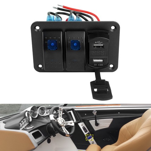 Gang led light - gang, rocker