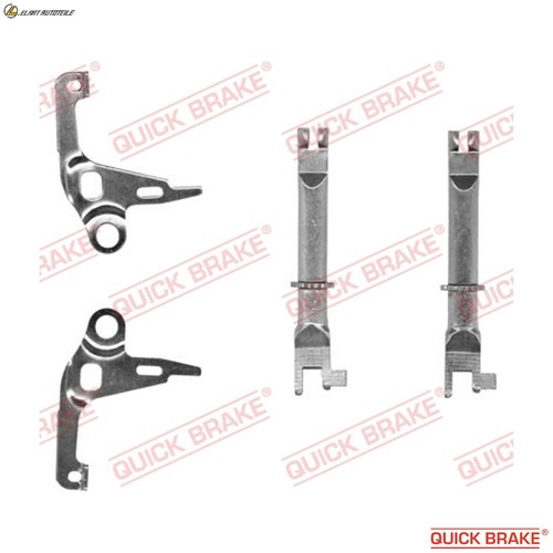Drum brake adjuster set 108 - drum,