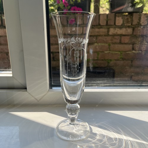 Vintage clear etched - vintage,