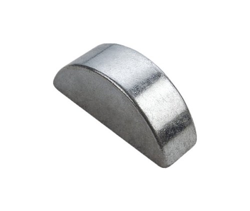 Woodruff machine key - key, 1/8