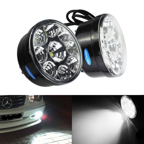 2pcs led round - 2pcs, 9