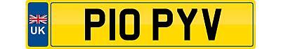 Poppy private number plate - poppy,
