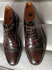 LOAKE BROGUES -9 OXBLOOD BROWN