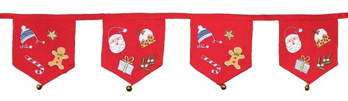 Santas grotto embroidered - grotto,