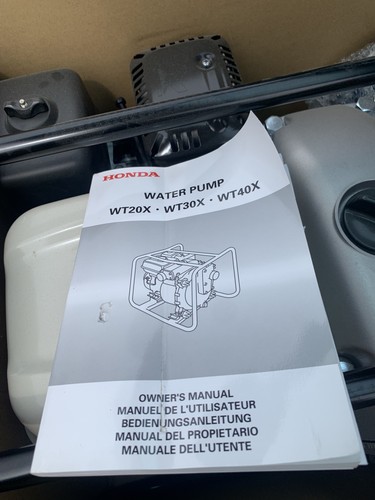Honda wt20 water pump wt20x - wt20,