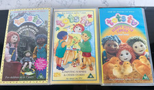 3 x Tots TV VHS Videos - Chicks, Holiday, Painting