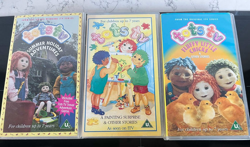 Tots vhs videos - tots,
