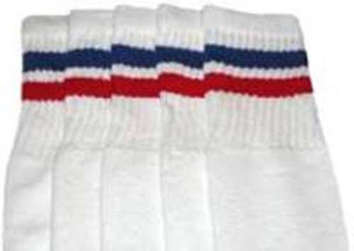 Knee high white tube - 22”,