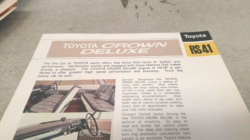 1964 toyota crown deluxe - toyota,