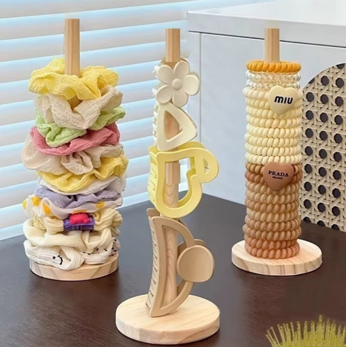 Wooden roll paper towel holder - wooden,