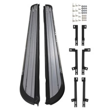 Black Side Steps Running Board for AUDI Q7 2015-2023 4M 4MB Nerf Bars Step Rails