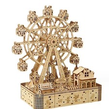 3d Wooden Puzzle LED Ferris