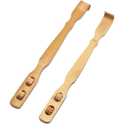 Bamboo back scratcher long - scratcher,