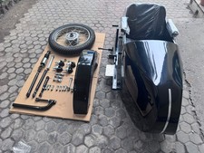 Motorcycle Sidecar + Universal Mounting Kit, Fits Harley, royal enfield etc