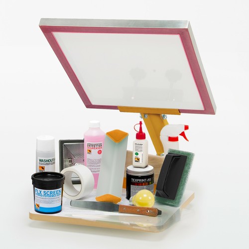 Diy screen printing ink - printing, set