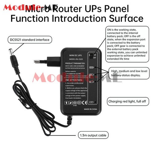 12v 5000mah ups backup - 9v,