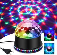 LED RGB Disco Ball Kids Disco Light Music Controlled Disco Lighting Effect Party Light