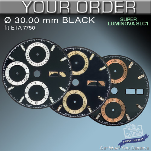 Dial fit movement eta - dial,