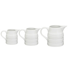 White Porcelain Mini Milk Jug