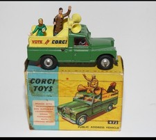 Corgi 472 Public Address Vehicle, VNM in Original Box