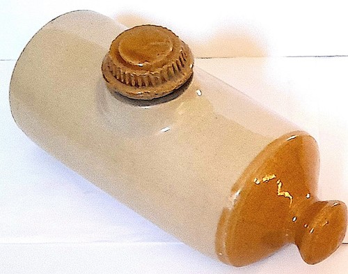 Vintage ceramic bed warmer - bed,