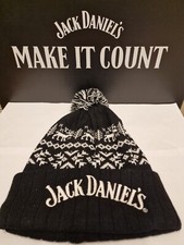 Official Jack Daniels Christmas Bobble Hat