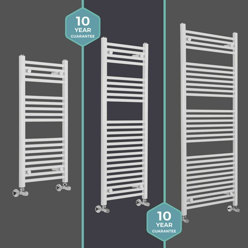Bathroom heated towel rail - heated,