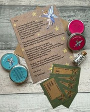 Tooth Fairy Coin Box, Personalised Letter, Tooth Receipts Fairy Glitter Keepsake
