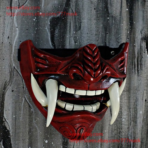 Samurai oni airsoft mask - samurai,